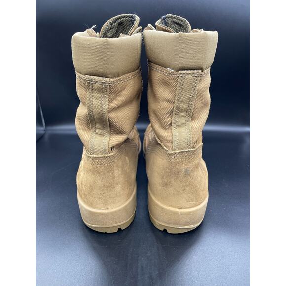 Bates Vibram Military USMC Combat Steel Toe Suede Boots Men\'s Size 13.5 W main image 8